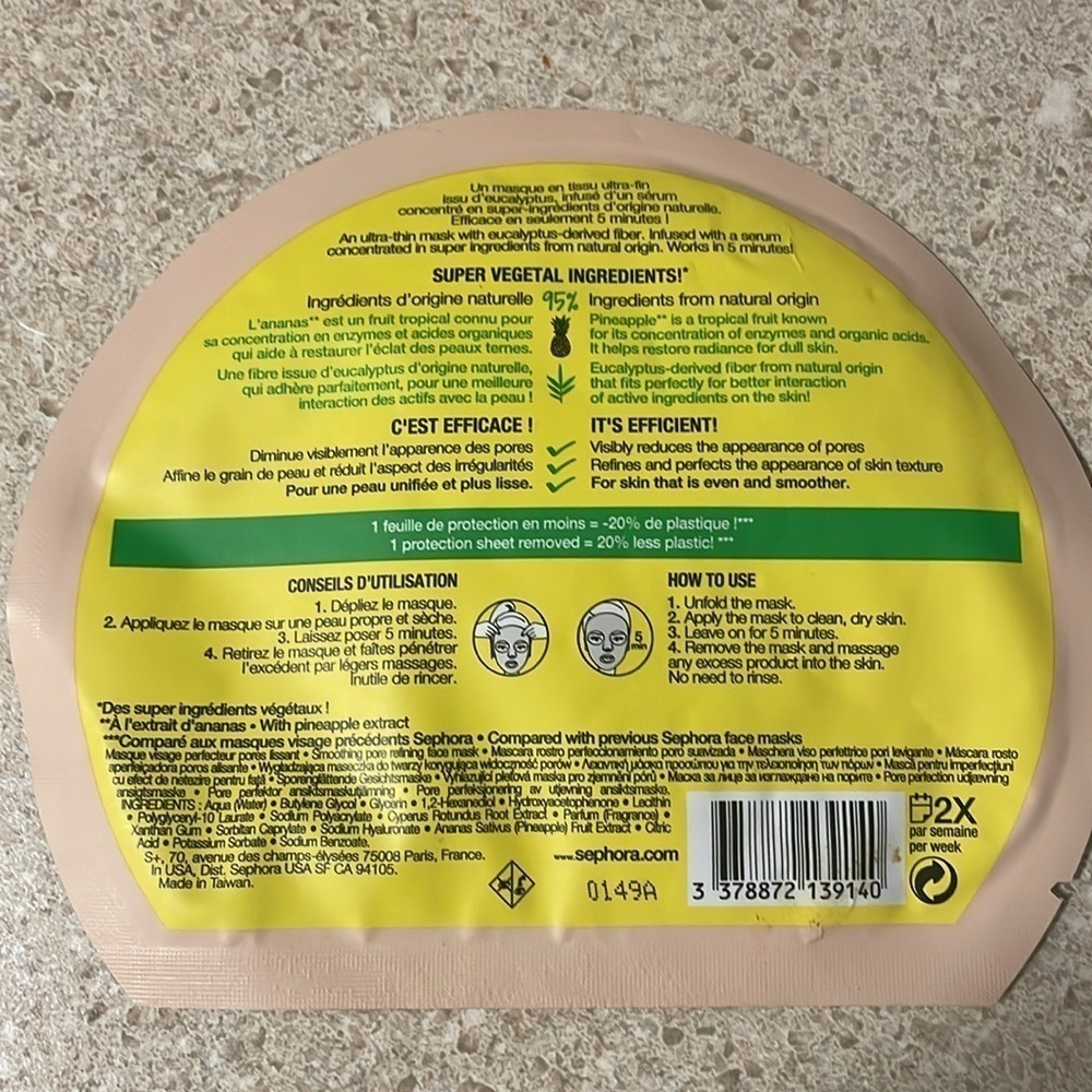 Set Of 3 Self Care Facial Skin Care Masks NEW - Picture 4 of 10